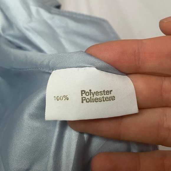 Bally blue French rain jacket trench coat vintage - Picture 13 of 16